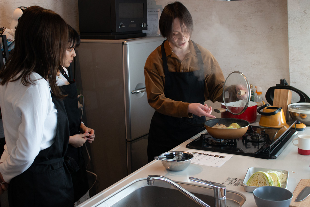 シェフレピ店長山本による料理教室を開催しました