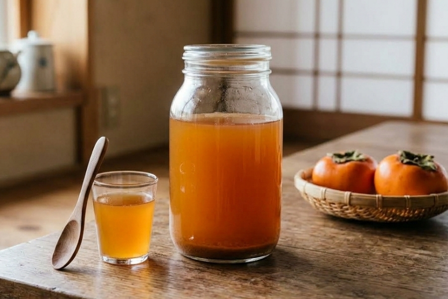 柿酢の知られざる製法と歴史：果実酢の常識を覆す発酵の世界